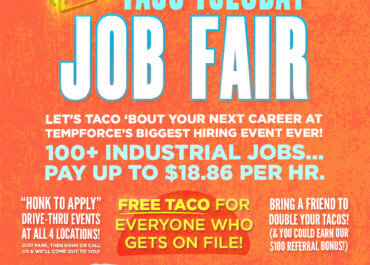 Taco Tuesday Job Fair at TempForce