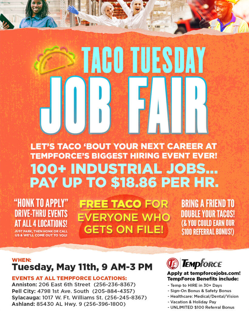 Taco Tuesday Job Fair at TempForce